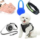 Hondenriemen, halsbanden, tuigjes en muilkorven