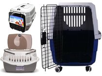 Kattenreismanden en koffers