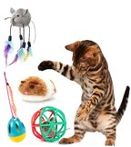 Interactief kattenspeelgoed
