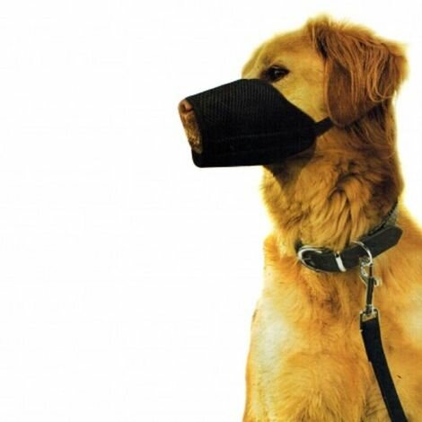 muilband voor honden tegen bijten en blaffen