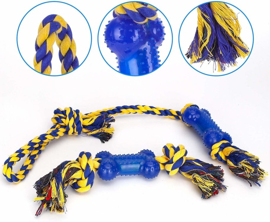 Hondenspeeltjes touw met lus