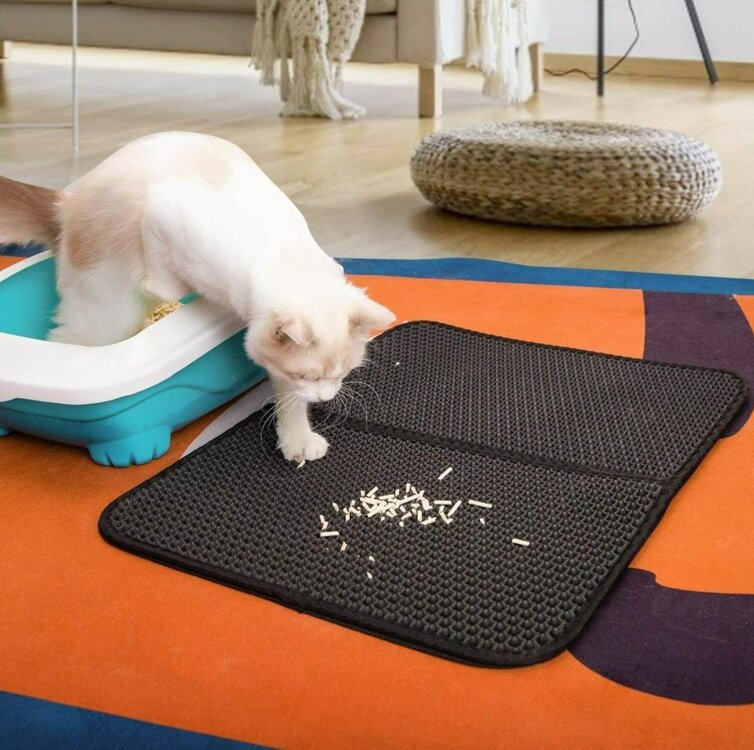 Kattenbakmat met filter