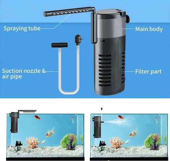filterpomp voor aquarium