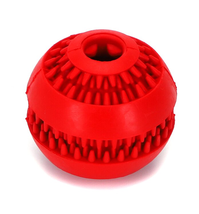 Nobleza Hondenspeelgoed - Snackbal - Rubber - 6 cm