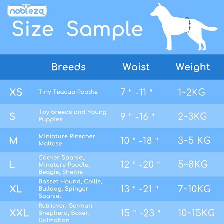 pampers per verpakking. Maat XS t/m XXL Perfect absorberend en toepasbaar voor honden