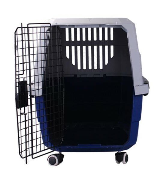 transportbox op wielen voor honden en katten. Geschikt voor luchttransport