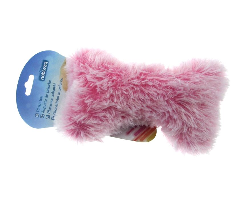 Hondenspeelgoed Fluffy bot roze
