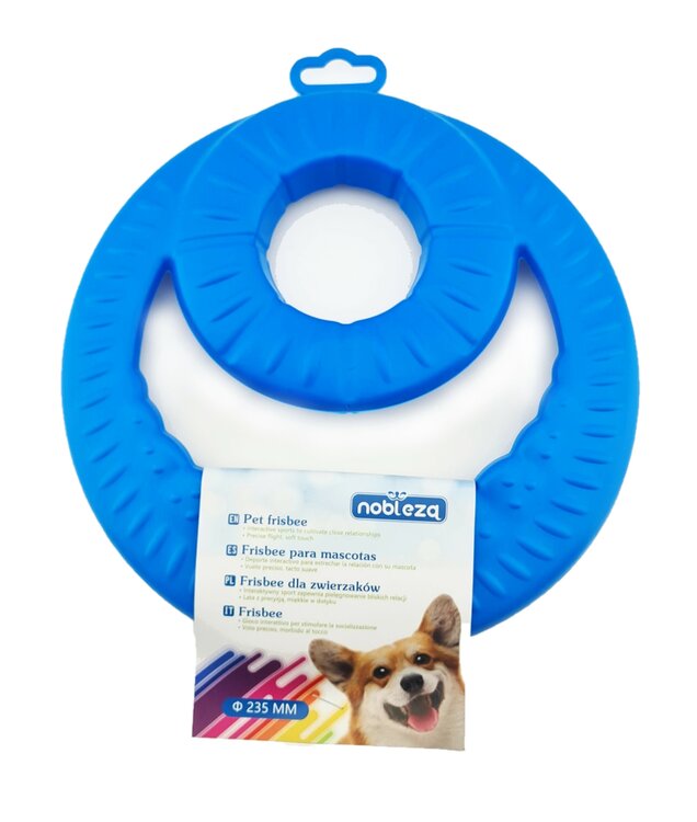 rubberen frisbee hond