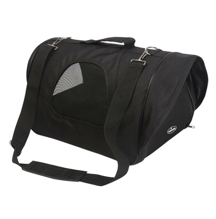 Nobleza Draagtas voor hond en kat tot 5 kg - 40x23x24 cm - Zwart