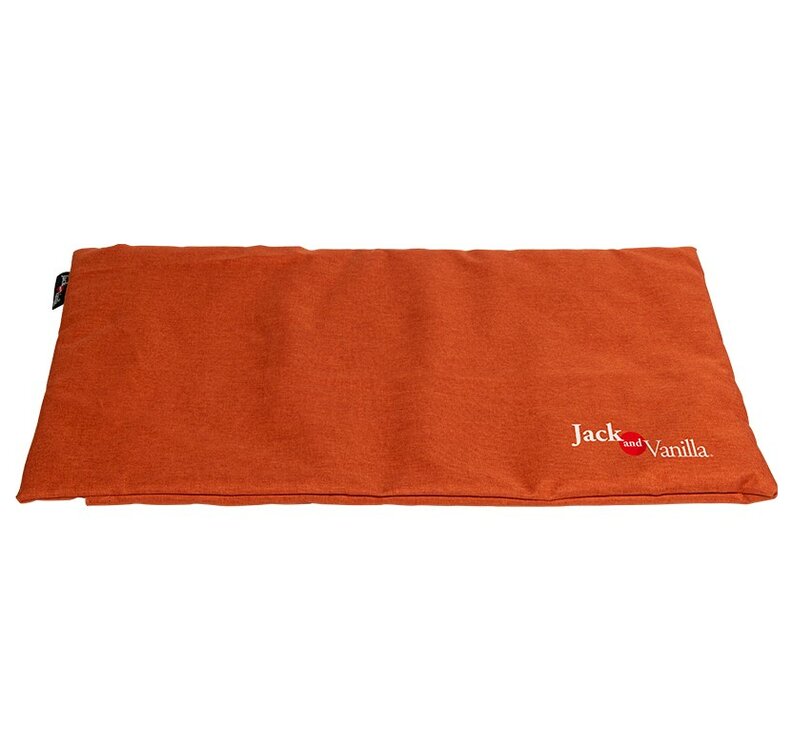 Bench mat waterdicht oranje XXL 119 &times; 73 cm