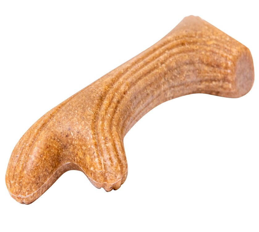 GIGwi Wooden Antler kauwspeeltje hout S