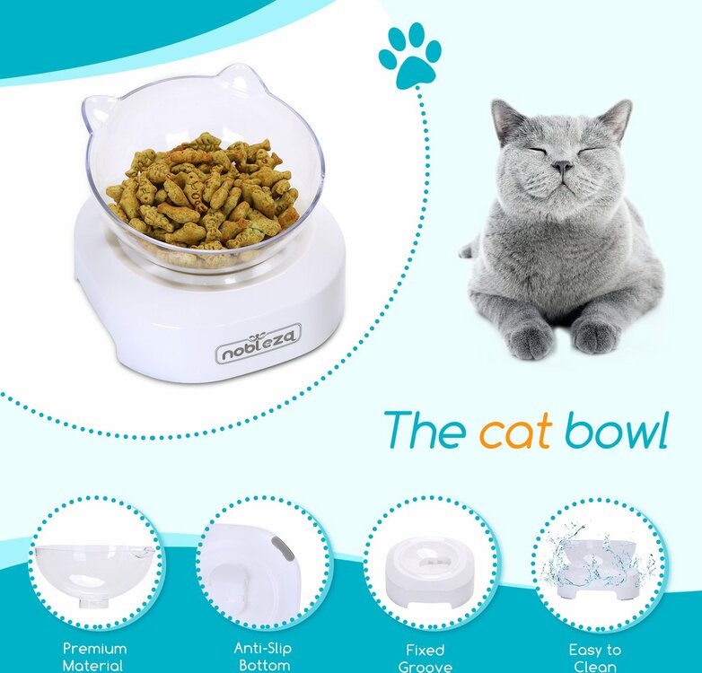 Nobleza Kattenvoerbak anti braak