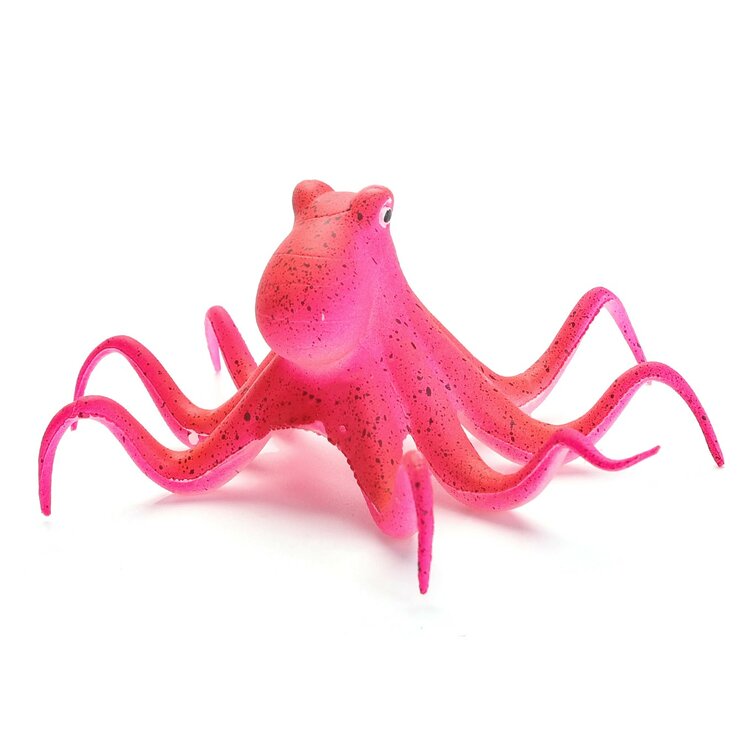 Fluorescerende octopus voor aquarium.