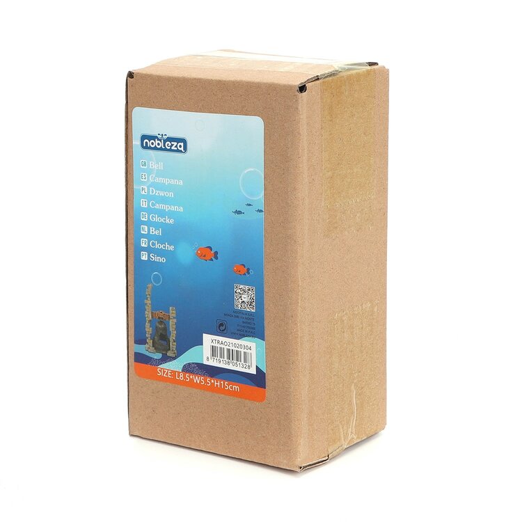 Nobleza Aquariumornament - Klok