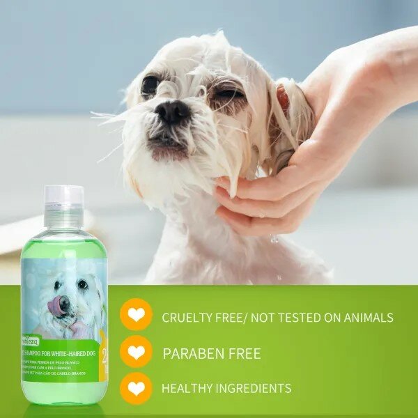 shampoo voor witte honden