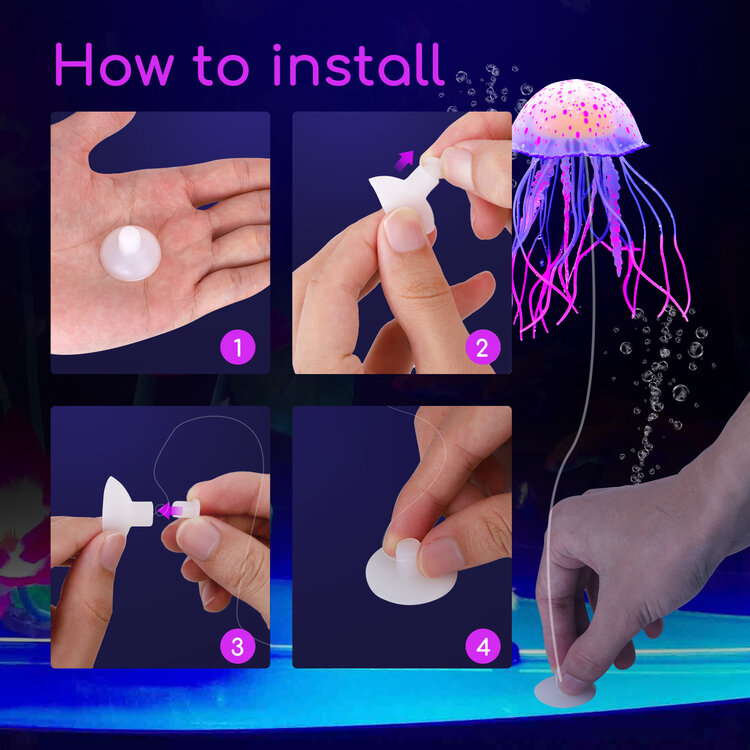 Aquariuminrichting Fluorescerend