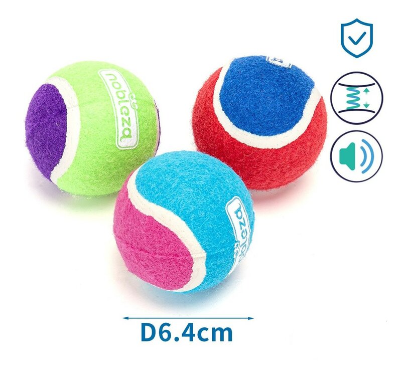 Tennisballen voor hond met geluid
