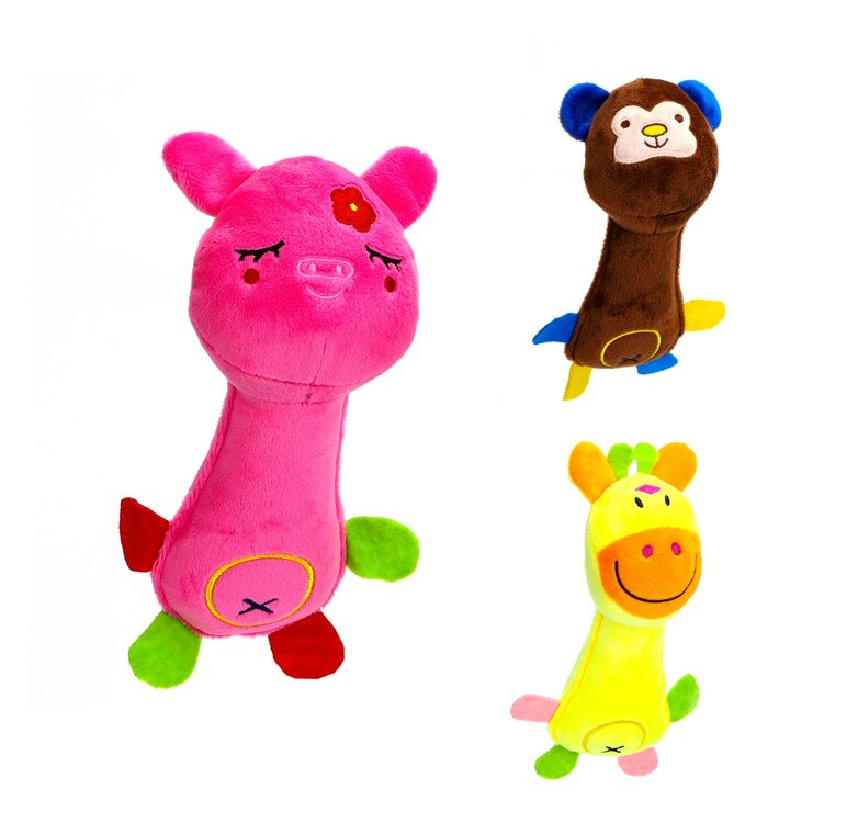 Hondenspeelgoed - Pluche knuffel met piep
