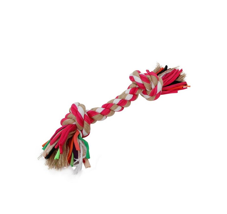 Trektouw hond met flosfunctie