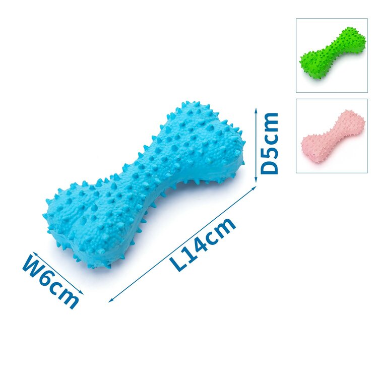 Latex rubber botje van 14 cm lang dat helpt bij het voorkomen van tandplak