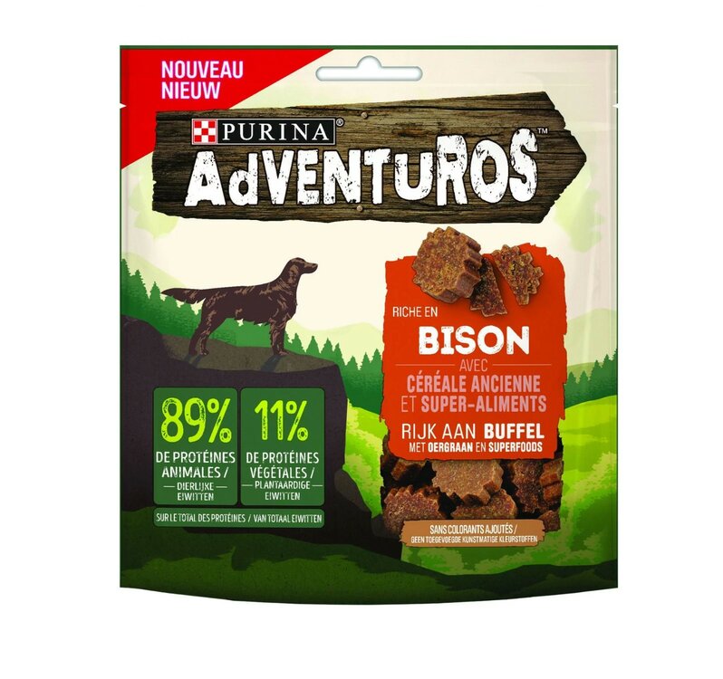 Adventuros Buffalo Hondensnacks 90 gram