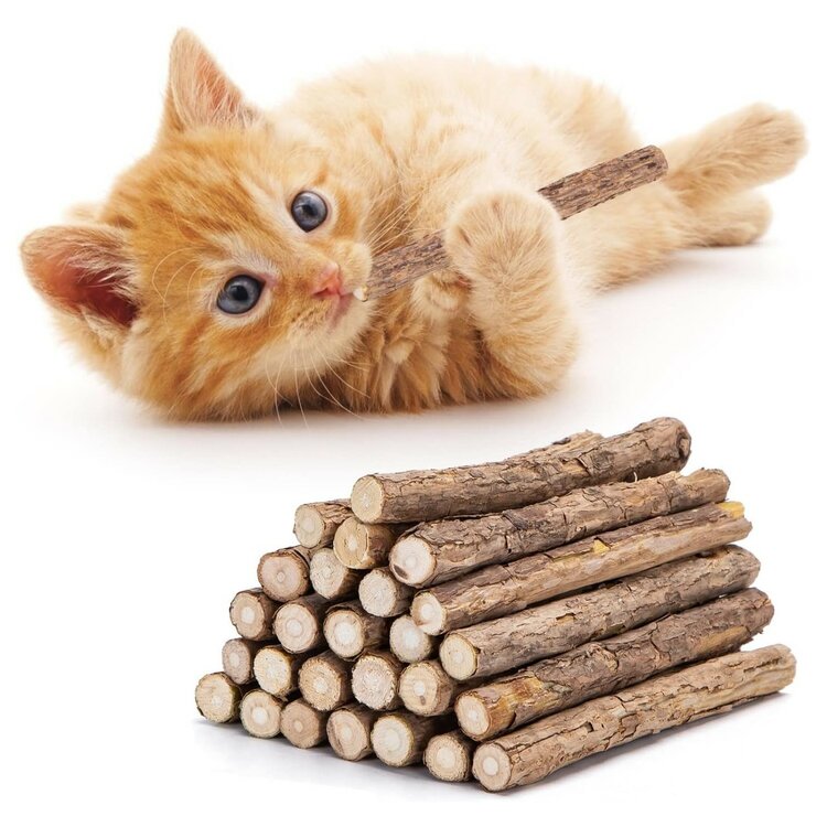 Nobleza Katten kauwsticks - Kattenkruid stokjes - 10 Stuks