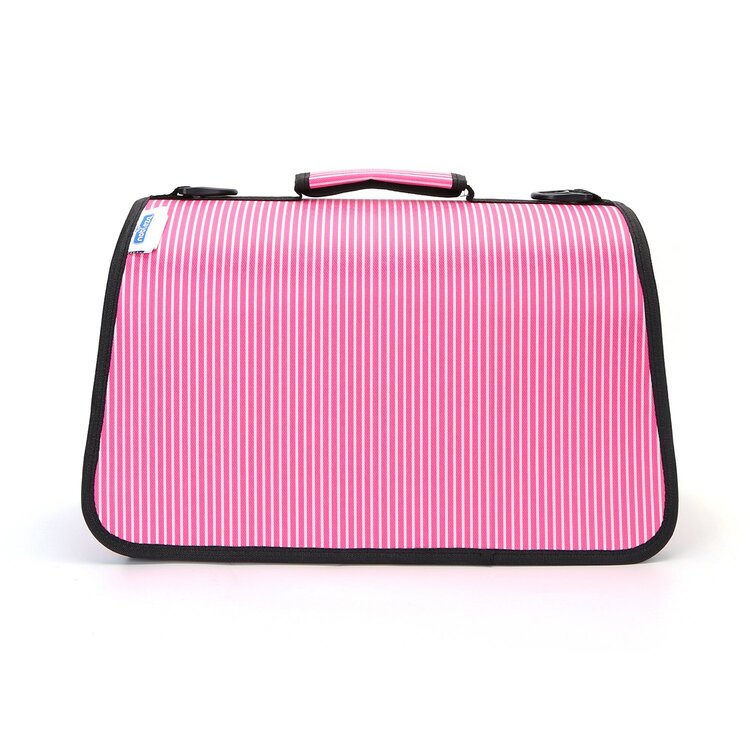 Nobleza Draagtas voor hond en kat tot 6 kg - 53,5x23x27 cm - Roze