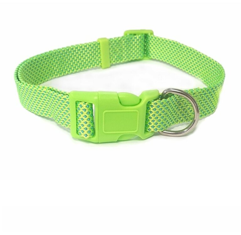Hondenhalsband fluorescerend  lichtgroen