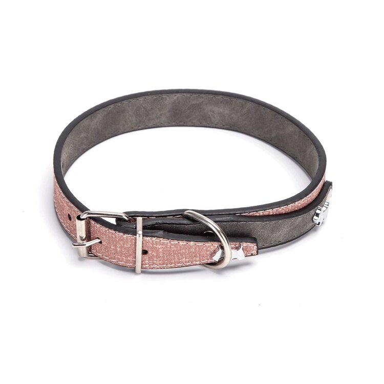 Nobleza Luxe hondenhalsband - Vegan leer - 45 cm
