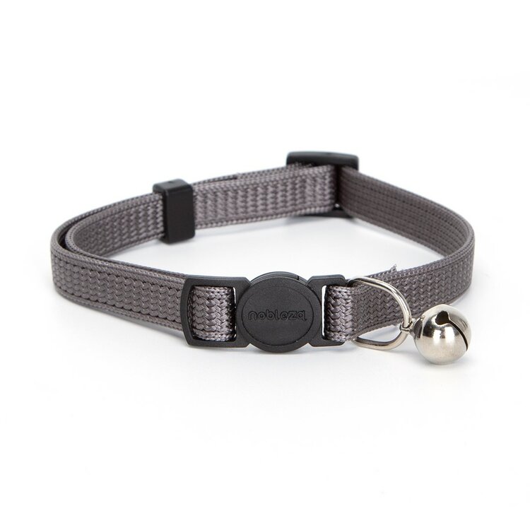 Nobleza kattenhalsband grijs