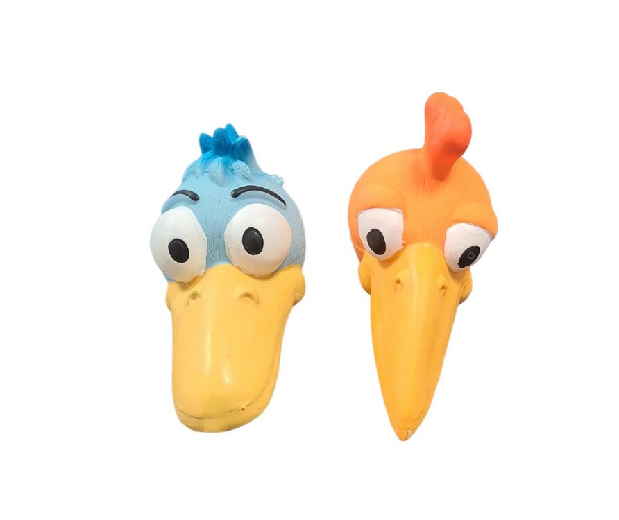 Honden piepspeeltje - Rubber vogel of eend