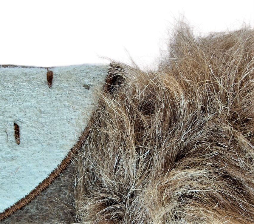 Jack and Vanilla Hondenspeelgoed - Knuffel met knisper - Gerecycled - Miereneter - 40 cm