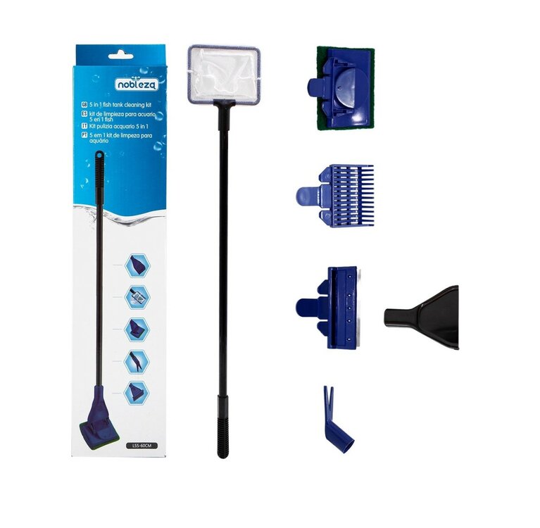 aquarium schoonmaak set