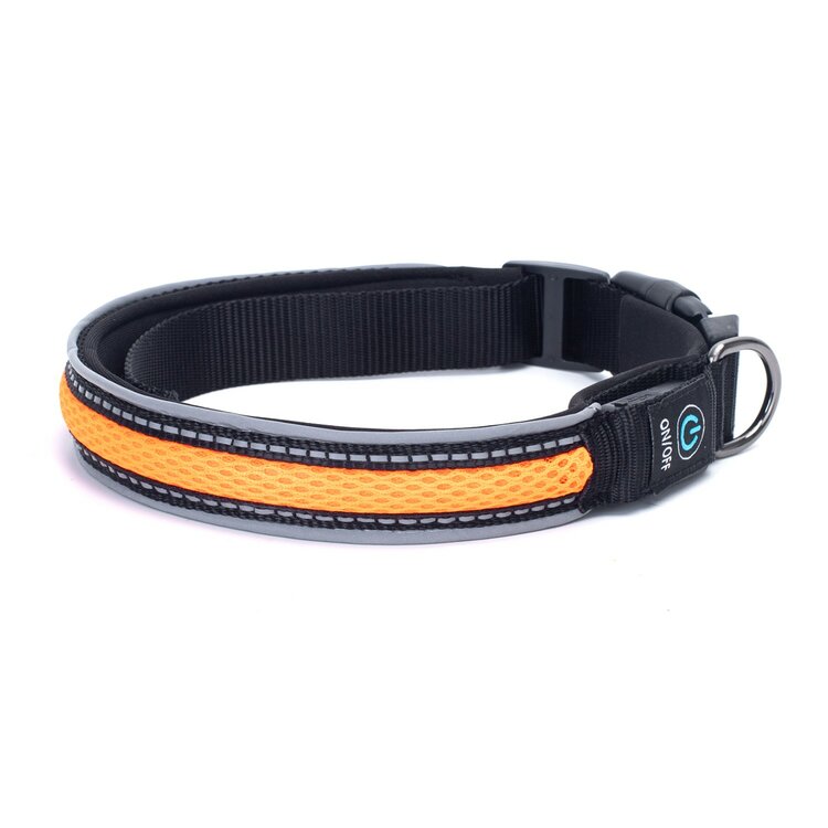 Verlichte halsband voor honden