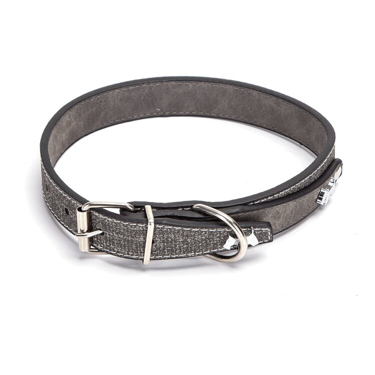 Nobleza Luxe hondenhalsband - Vegan leer - 52 cm