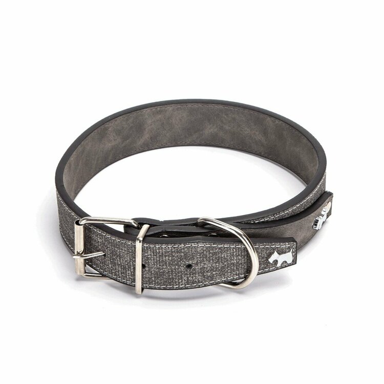 Nobleza Luxe hondenhalsband - Vegan leer - 68 cm