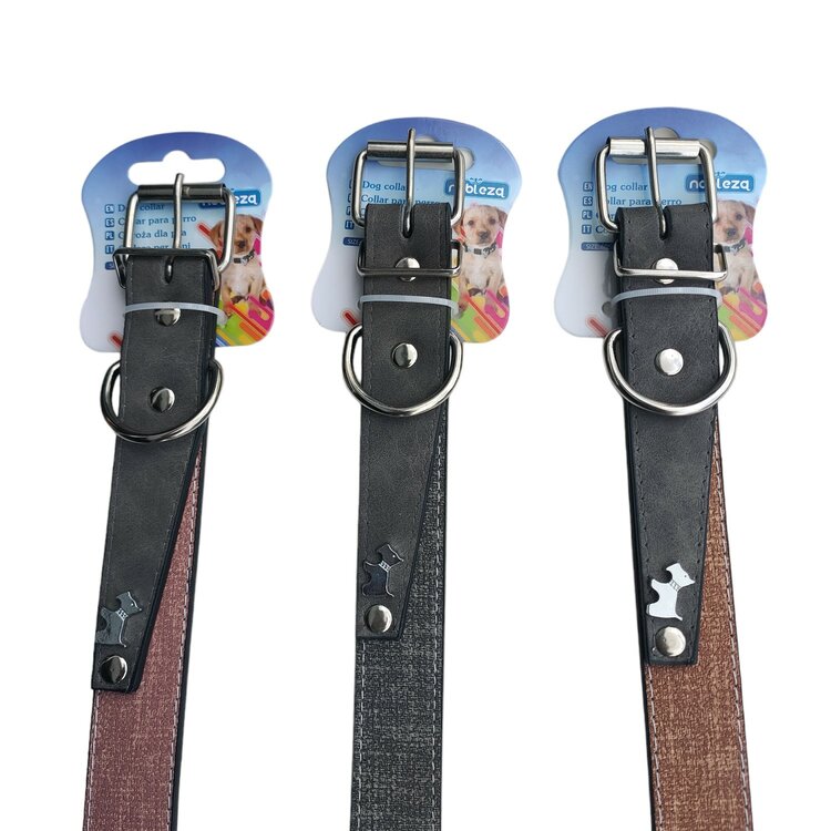 Nobleza Luxe hondenhalsband - Vegan leer - 68 cm