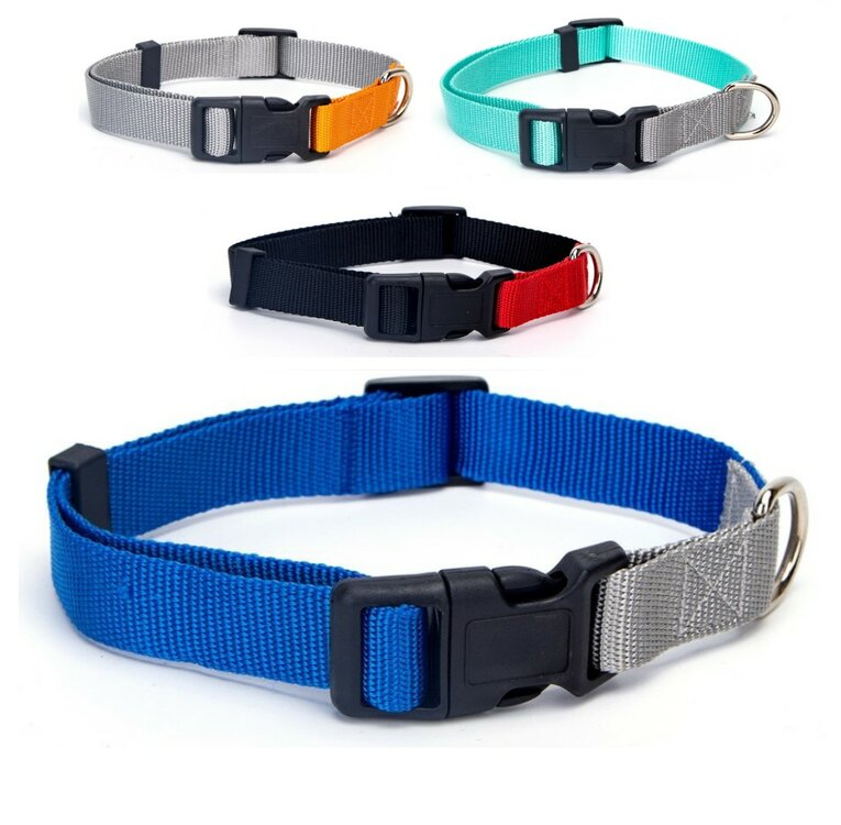 Nobleza Hondenhalsband - Nylon - Kliksluiting - 35 cm