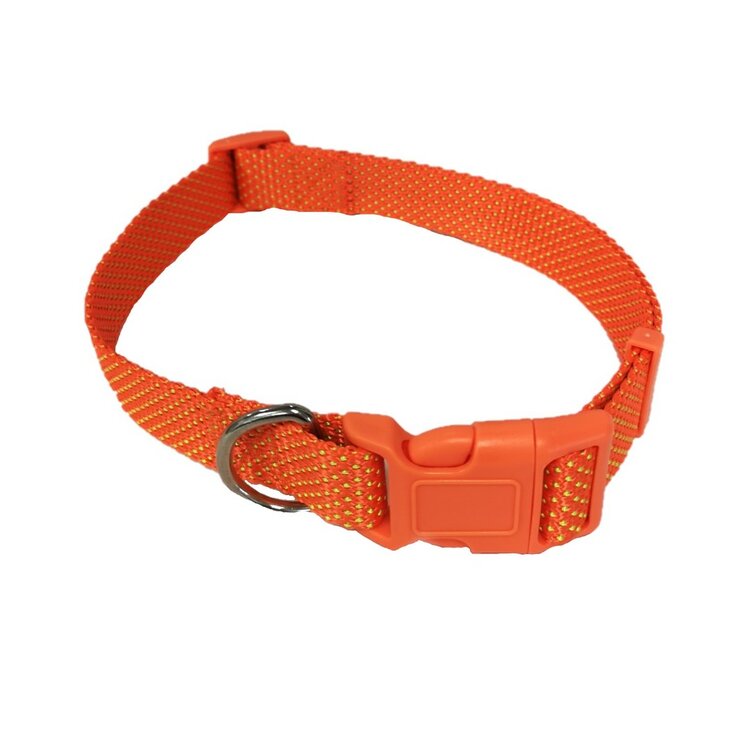 halsband hond oranje