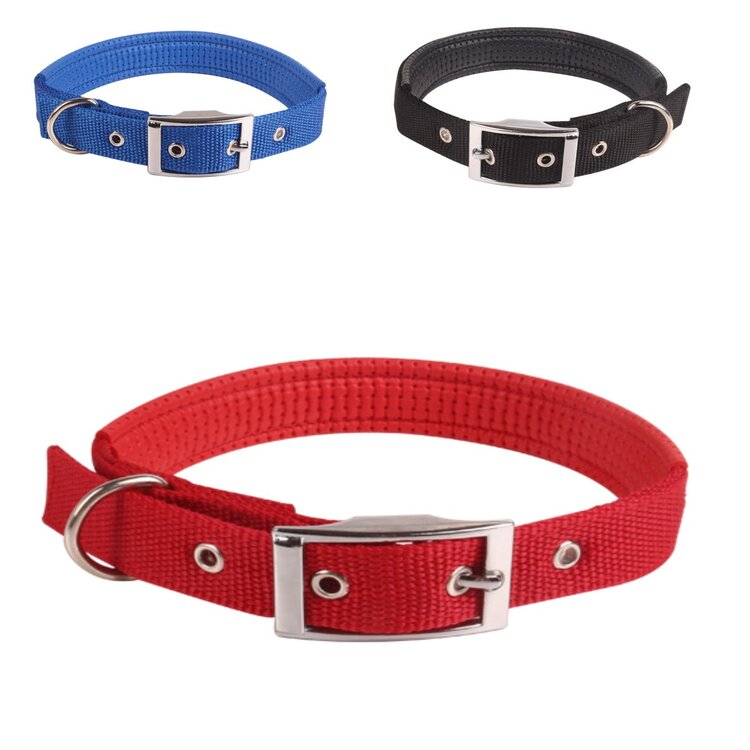 Nobleza Hondenhalsband - Gevoerd - Gesp - 35 cm