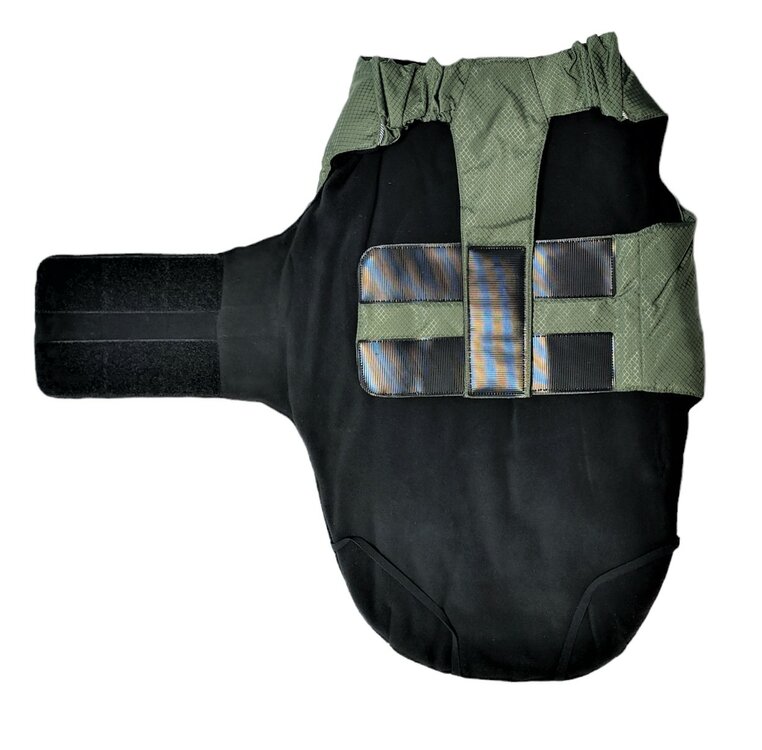 Jack and Vanilla Hondenjas - Waterdicht - Groen - 55 cm
