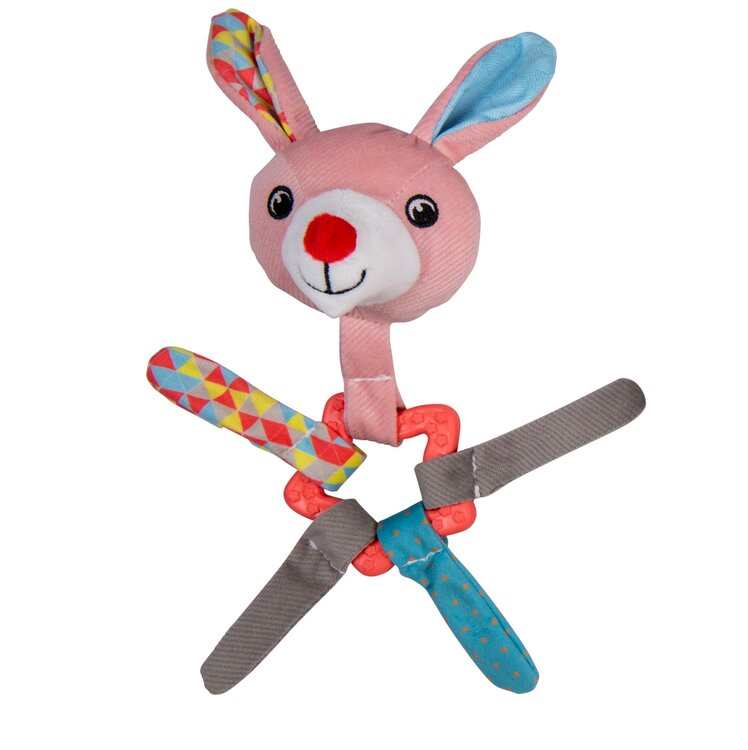 Jack and Vanilla Puppyspeelgoed, knuffel met piep
