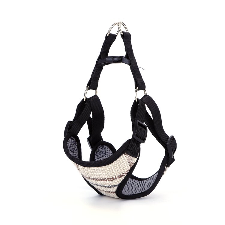 Nobleza Honden y-tuig - Beige - Gevoerd - Kismo - Maat M