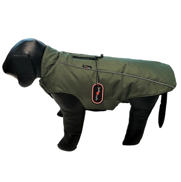 Jack and Vanilla Hondenjas - Waterdicht - Groen - 50 cm