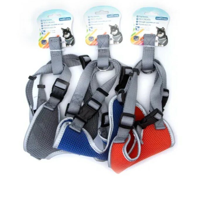 Nobleza Honden h-tuig - Gevoerd - Nylon - Maat M