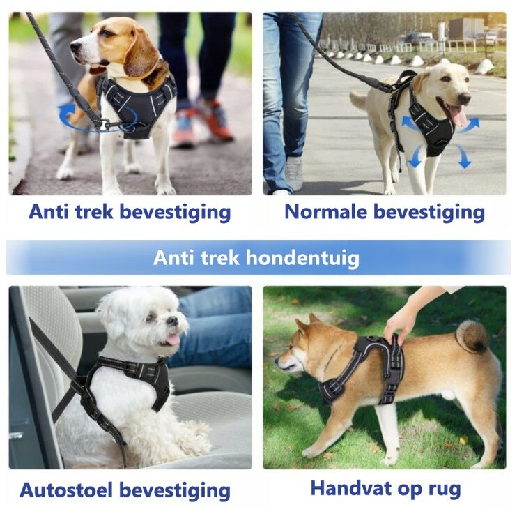 Anti trek tuigje voor hond