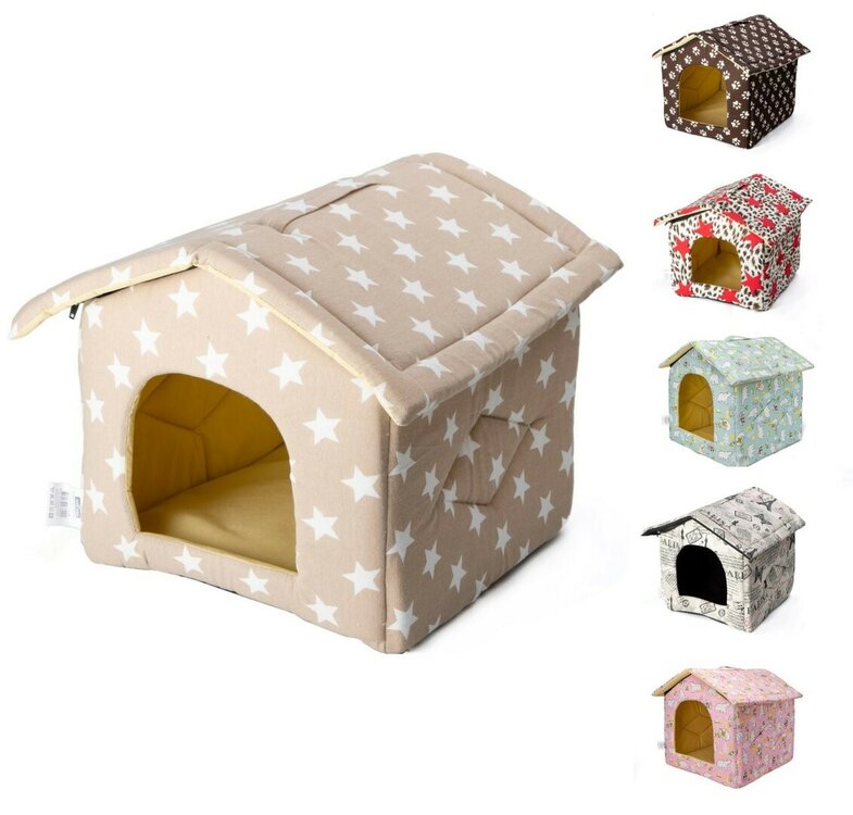 Nobleza Kattenmand - Huisje - Maat S - 43x39x33 cm