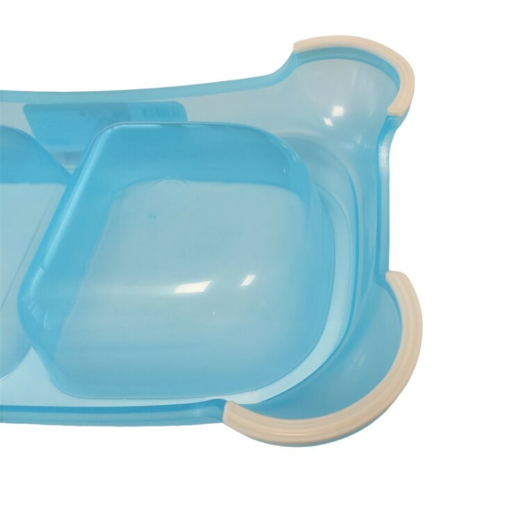 Nobleza Voerbak voor hond en kat - Dubbel - Blauw - Maat M