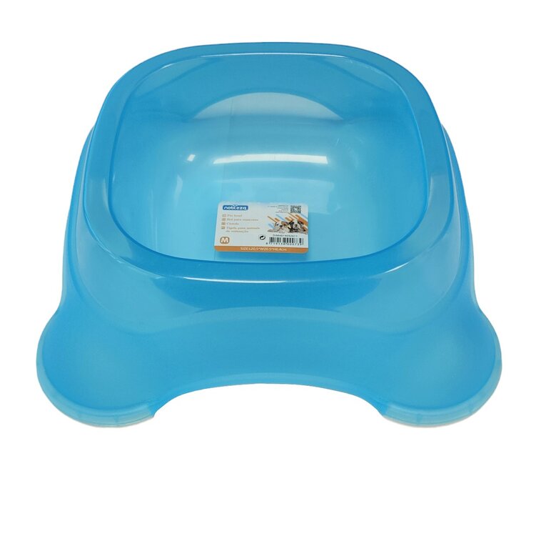 Nobleza Voerbak voor hond en kat - Blauw - Maat M