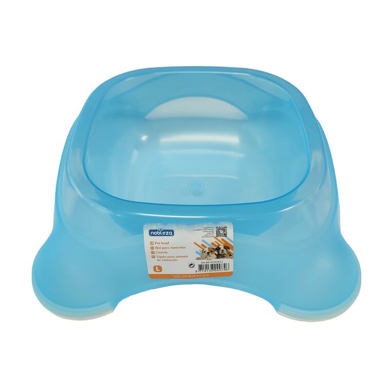 Nobleza Hondenvoerbak - Blauw - Maat L
